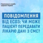 Коли лікар може телефонувати пацієнту та запитувати код підтвердження з ЕСОЗ?